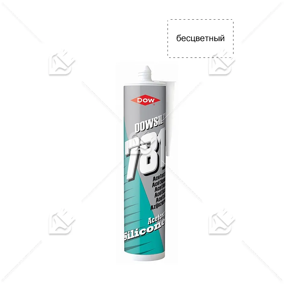 Герметик силиконовый Dow corning (DOWSIL) 781 бесцветный 310 мл.