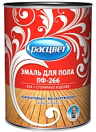 Эмаль для пола алкидная быстросохнущая Расцвет золотисто-коричневая 2,7 кг.