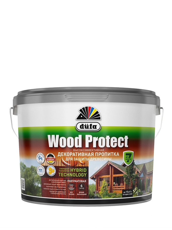 Dufa Wood Protect / Дюфа Вуд Протект Пропитка декоративная для защиты древесины