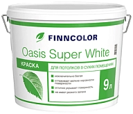 Краска OASIS SUPER WHITE белая гл/мат 9л