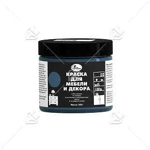 Краска для мебели и декора Новбытхим сапфировая 0,5кг. 