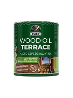 Масло деревозащитное для террас и садовой мебели Dufa Wood Oil Terrace дуб 2л