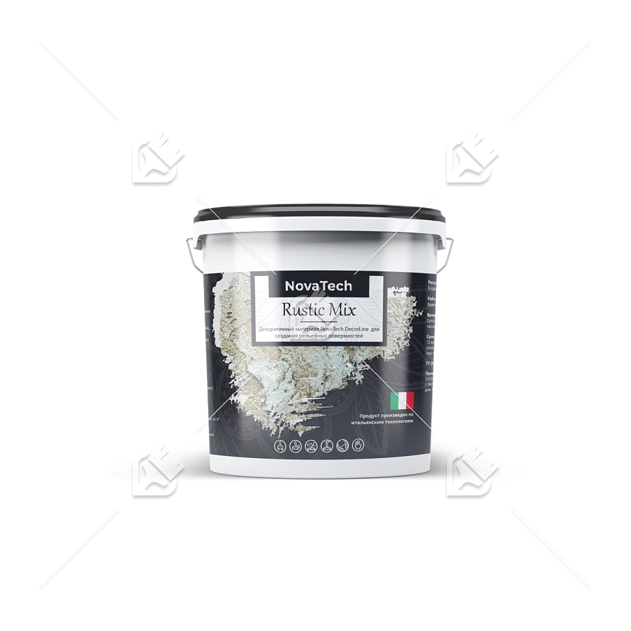 Штукатурка декоративная NovaTech Rustic Mix 8 кг