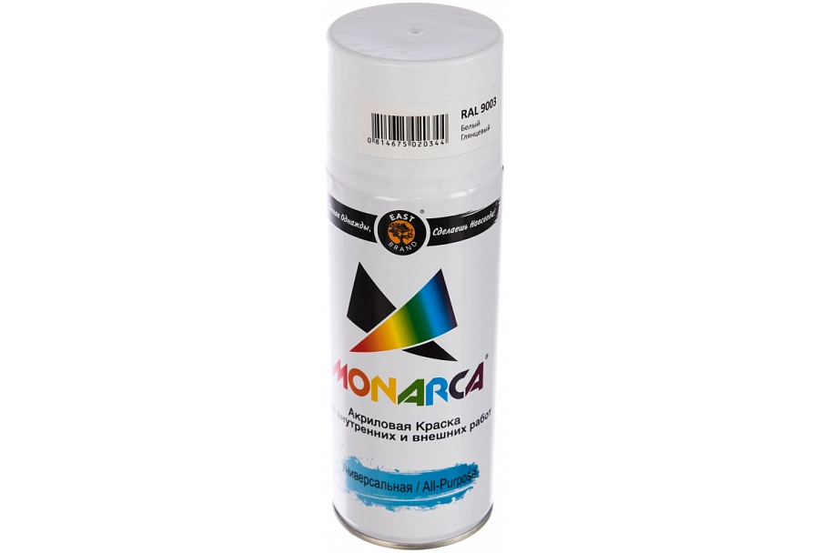 Eastbrand Monarca / Истбренд Монарка Краска универсальная аэрозольная акриловая глянцевая