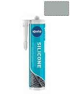 Герметик силиконовый санитарный нейтральный Kesto Silicone 41 средне-серый 310 мл