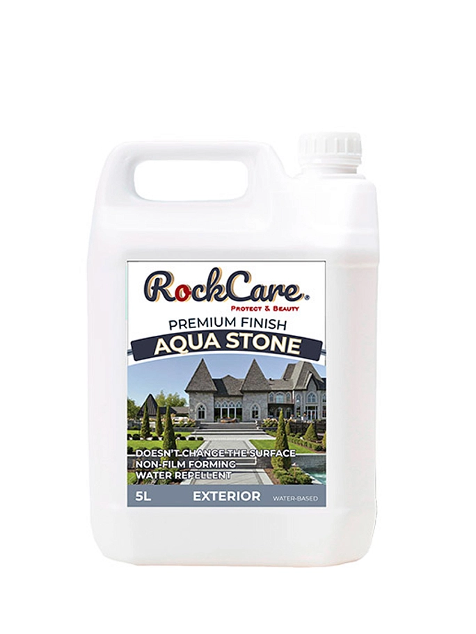 Защитная водоотталкивающая пропитка RockCare Aqua Stone для бетонных и каменных поверхностей 5 л