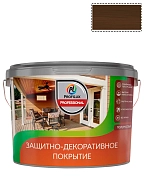Лак для деревянных панелей акриловый защитно-декоративный Profilux Professional палисандр 9 л