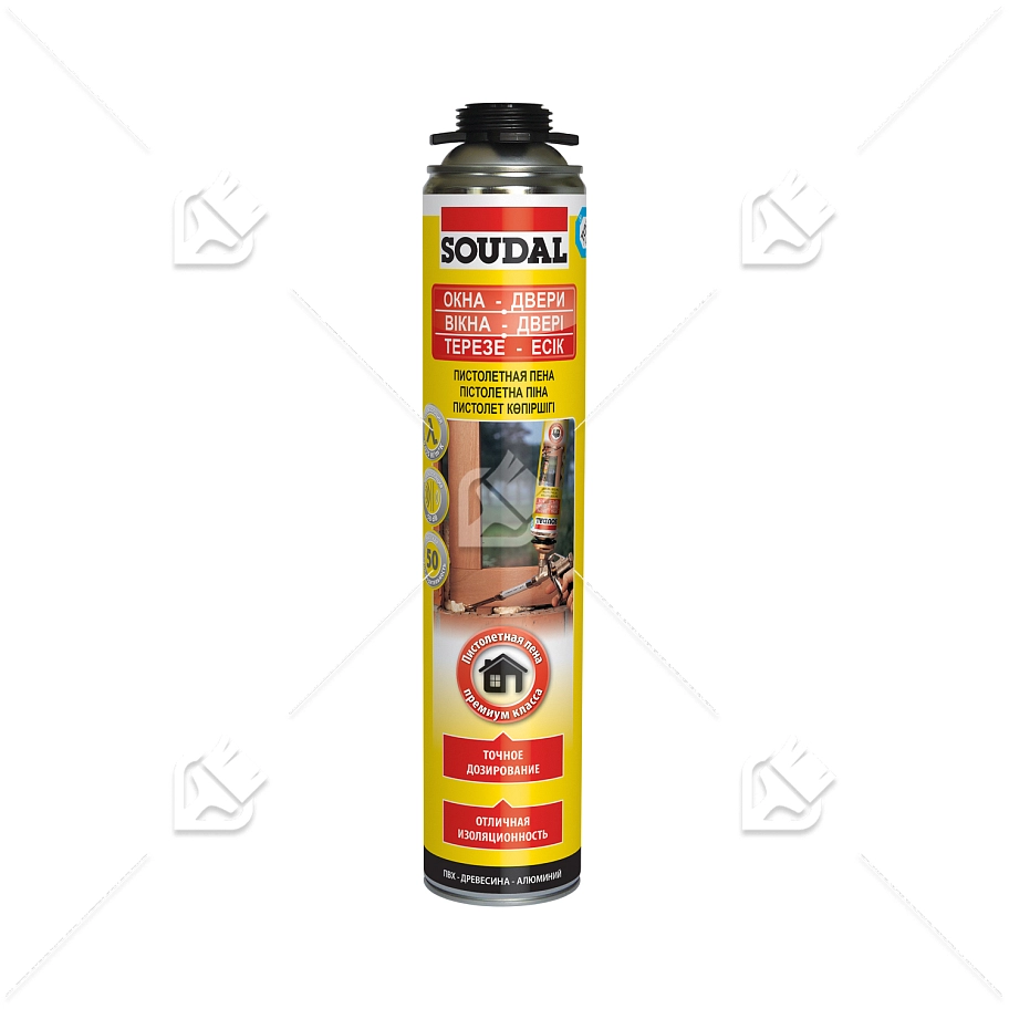 Пена професcиональная Soudal Yellow 750 мл.