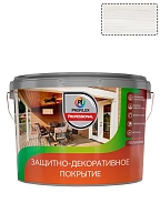 Лак для деревянных панелей акриловый защитно-декоративный Profilux Professional белый 2,5 л