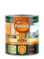 Пропитка декоративная для защиты древесины Pinotex Ultra AWB полуглянцевая палисандр 2,5 л