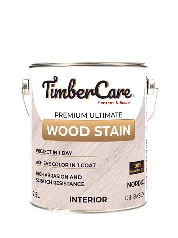 Тонирующее масло высокой прочности для дерева TimberCare Wood Stain Скандинавский 2,5 л