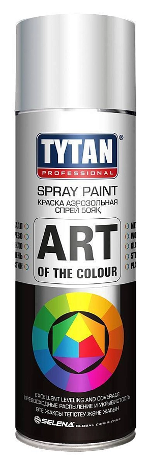 Краска универсальная аэрозольная акриловая Tytan Professional Art of the colour глянцевая RAL 9003 белая 400 мл