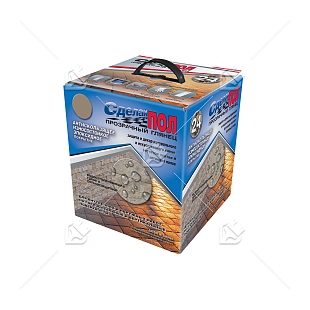 Состав для пола эпоксидный двухкомпонентный Сделай Пол Эталон Прозрачный глянец 24 кв.м.