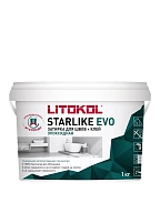 Затирка эпоксидная Litokol Starlike Evo S.105 белый титанио 1 кг