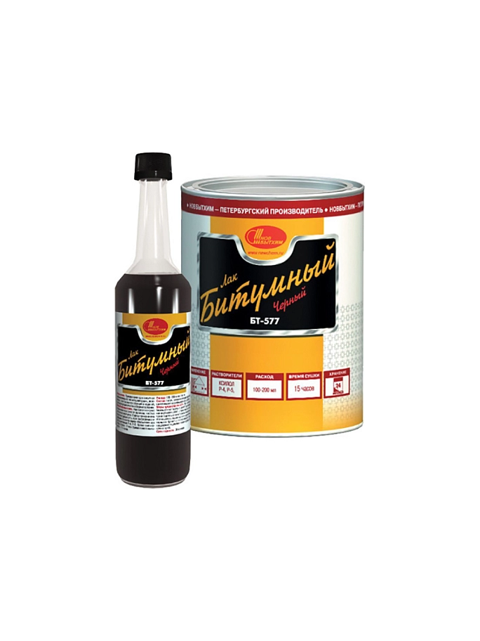 Лак кузнечный битумный Новбытхим БТ-577 1 л.
