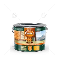 Пропитка декоративная для защиты древесины Pinotex Ultra AWB полуглянцевая сосна 9 л