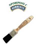 Handmaler PRO YELLOW / Хэндмалер ПРО ЙЕЛОУ плоская черная смешанная щетина, буковая ручка