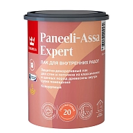 Лак интерьерный Tikkurila PANEELI-ASSA EXPERT EP полуматовый 0,9л