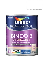 Краска для стен и потолков латексная Dulux Professional Bindo 3 глубокоматовая база BW 1 л.