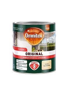 Пропитка декоративная для защиты древесины Omnitex Original база CLR 2,5 л