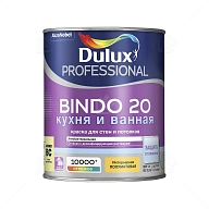 Краска для кухни и ванной латексная Dulux Professional Bindo 20 полуматовая база BC 0,9 л.