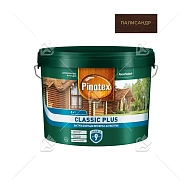 Пропитка декоративная для защиты древесины Pinotex Classic Plus 3 в 1 палисандр 9 л.