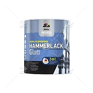 Эмаль на ржавчину Dufa Premium Hammerlack 3-в-1 гладкая RAL 3005 вишня 2,5 л.