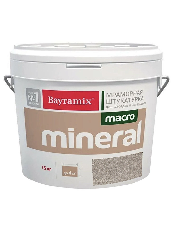 Bayramix Macro Mineral / Байрамикс Макро Минерал Штукатурка декоративная мраморная