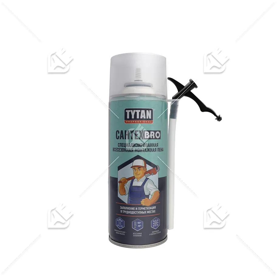 Пена стандартная Tytan Professional САНТЕХBRO всесезонная 500 мл