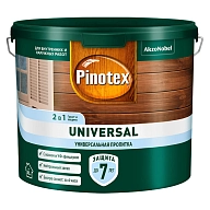 Pinotex Universal / Пинотекс Универсал 2 в 1 универсальная пропитка для древесины