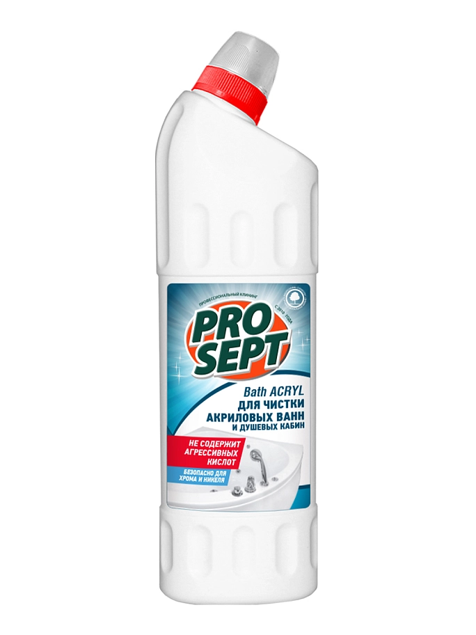 Prosept Bath Acryl / Просепт Бас Акрил Для чистки акриловых ванн и душевых кабин