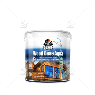 Грунт для защиты древесины Dufa Wood Base Aqua бесцветная 0,9 л