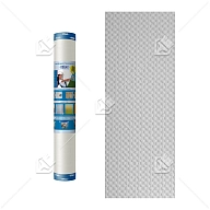 Стеклообои под покраску Oscar Рогожка крупная 1х25 м.