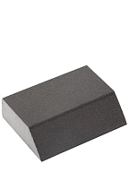 Губка шлифовальная четырехсторонняя угловая 100х68х42х26мм, Р80 Зубр "Мастер"