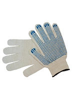 Перчатки 10-й класс, 6 нитей, с ПВХ