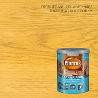 Pinotex Lacker Aqua 70 / Пинотекс Лакер Аква 70 Лак для дерева на водной основе колеруемый глянцевый