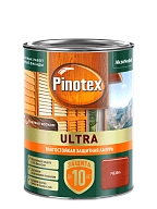 Пропитка декоративная для защиты древесины Pinotex Ultra AWB полуглянцевая рябина 0,9 л