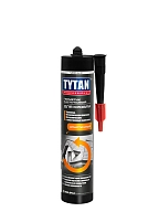 Герметик каучуковый кровельный Tytan Professional черный 310 мл.