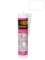 Герметик силиконовый нейтральный Gepard CSS 764 белый 280 мл.