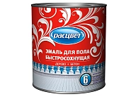 Эмаль для пола алкидная быстросохнущая Расцвет золотистая 2,7 кг.