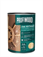 Лак яхтный Profiwood атмосферостойкий алкидно-уретановый матовый 0,8 л