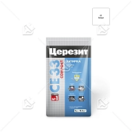 ЦерезитЗатирка д/узких швов 1-6мм (белая 01), 5кг СЕ 33 Comfort фольга