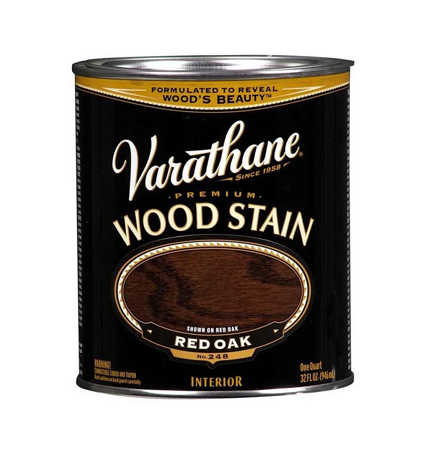 Морилка масляная Varathane Premium Dry Wood Stain Красный дуб 0,946 л.