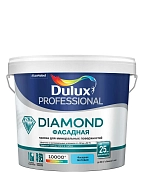 Краска фасадная для минеральных и деревянных поверхностей Dulux Professional Diamond гладкая матовая база BW 2,5 л.