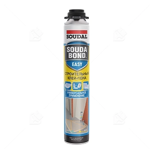 Клей-пена универсальная полиуретановая Soudal Soudabond Easy Gun зимняя 750 мл
