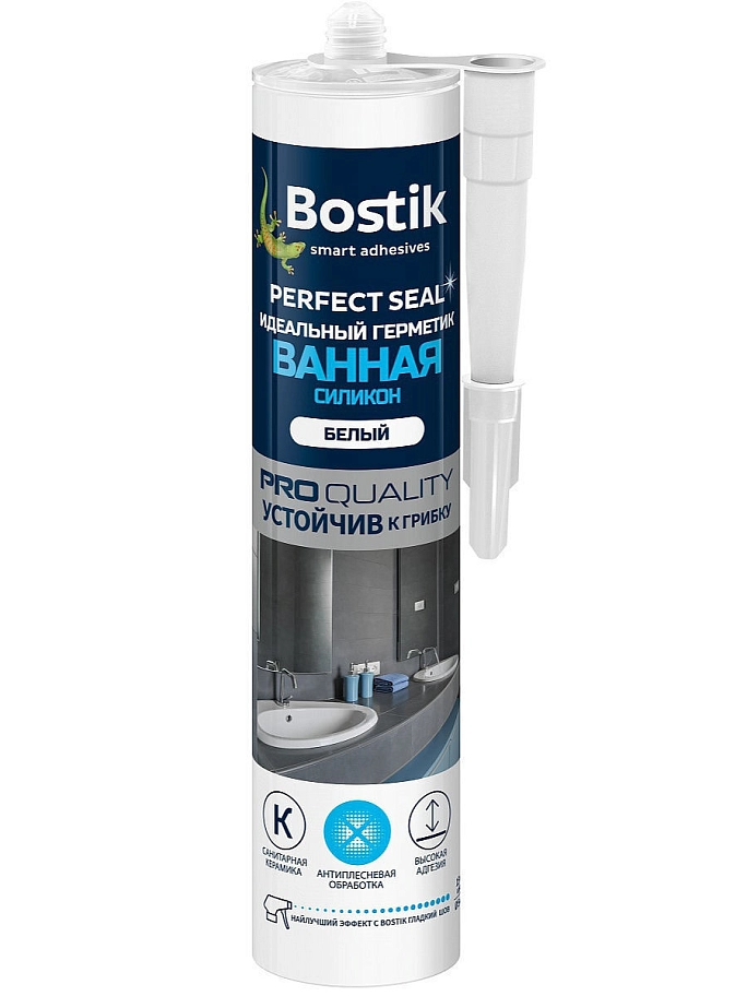 Bostik Perfect Seal / Бостик Перфект Сил Герметик силиконовый для ванной