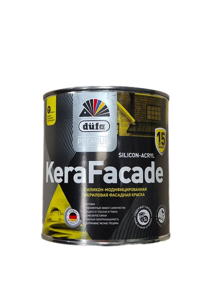Dufa Premium Kerafacade / Дюфа Премиум Керафасад Краска фасадная акриловая силикон-модифицированная