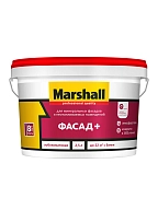Marshall/ Маршал Фасад+ Краска фасадная акриловая водно-дисперсионная глубокоматовая