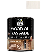 Масло деревозащитное для фасадов Dufa Wood Oil Fassade белое 0,9 л