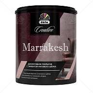 Покрытие декоративное Dufa Creative Marrakesh эффект матового шелка 1 кг.